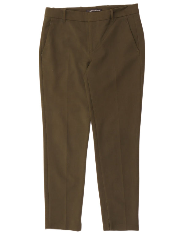 Pantaloni chino affusolati da donna Zara medi W28 L28 kaki