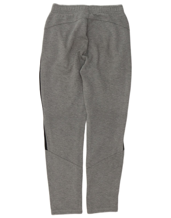 Pantaloni da tuta da uomo Puma Small in cotone color block grigio