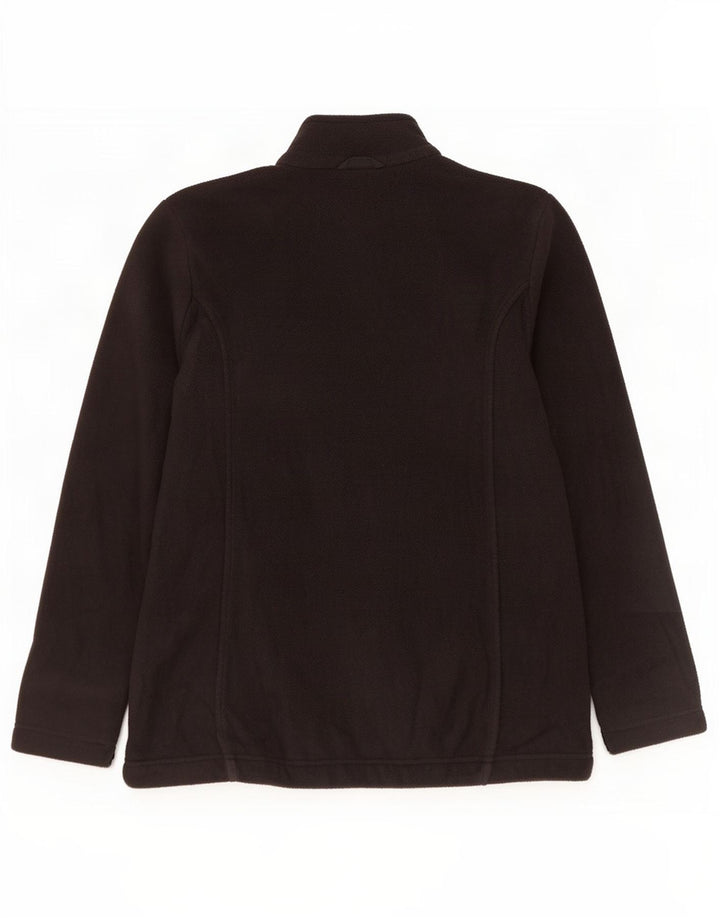 Giacca in pile da donna Jack Wolfskin UK 12 poliestere nero medio