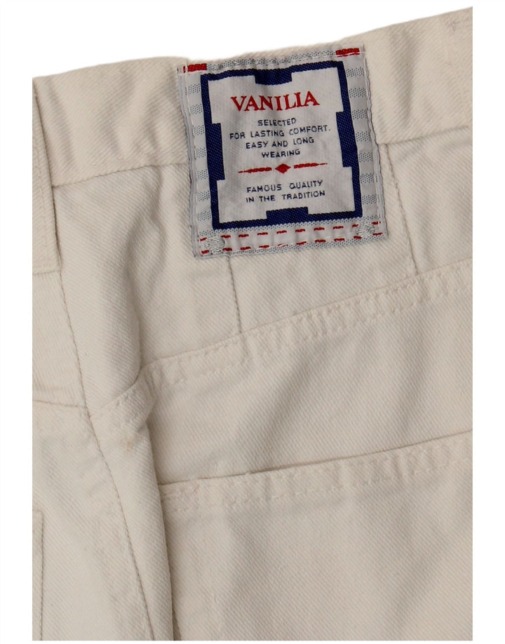Gonna di jeans da donna VANILIA W26 piccola bianca