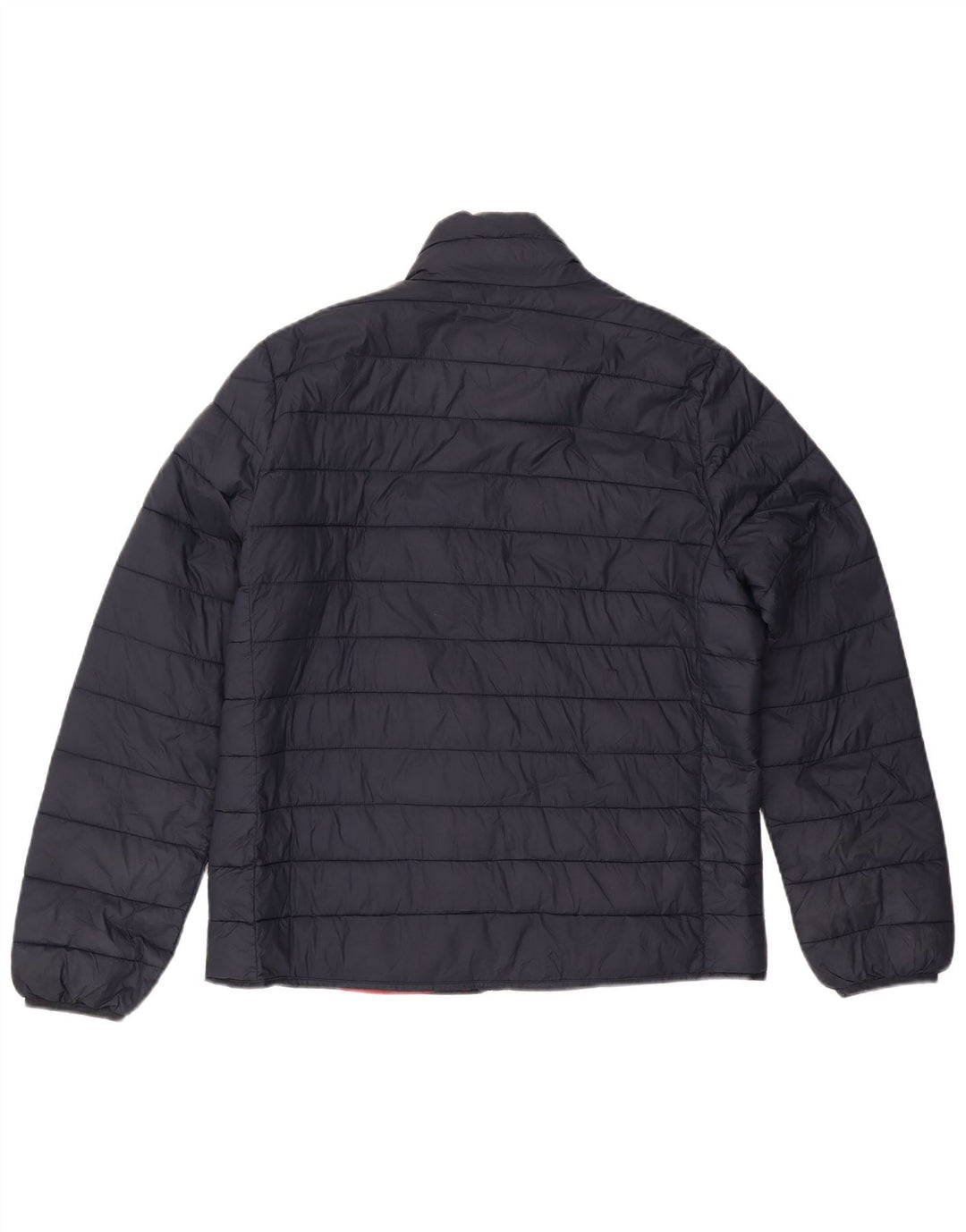 CREW CLOTHING Giacca imbottita da uomo UK 38 Nylon blu navy medio