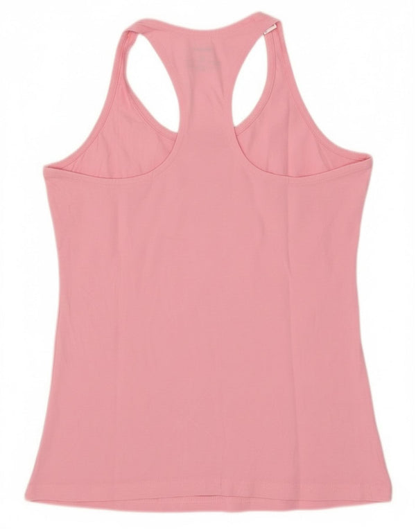 Adidas Womens Graphic Vest Top UK 8/10 Small Pink