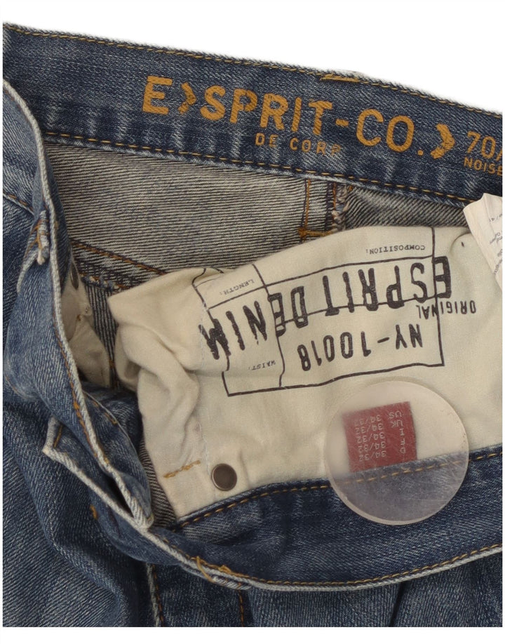 Jeans dritti da uomo Esprit W34 L32 cotone blu