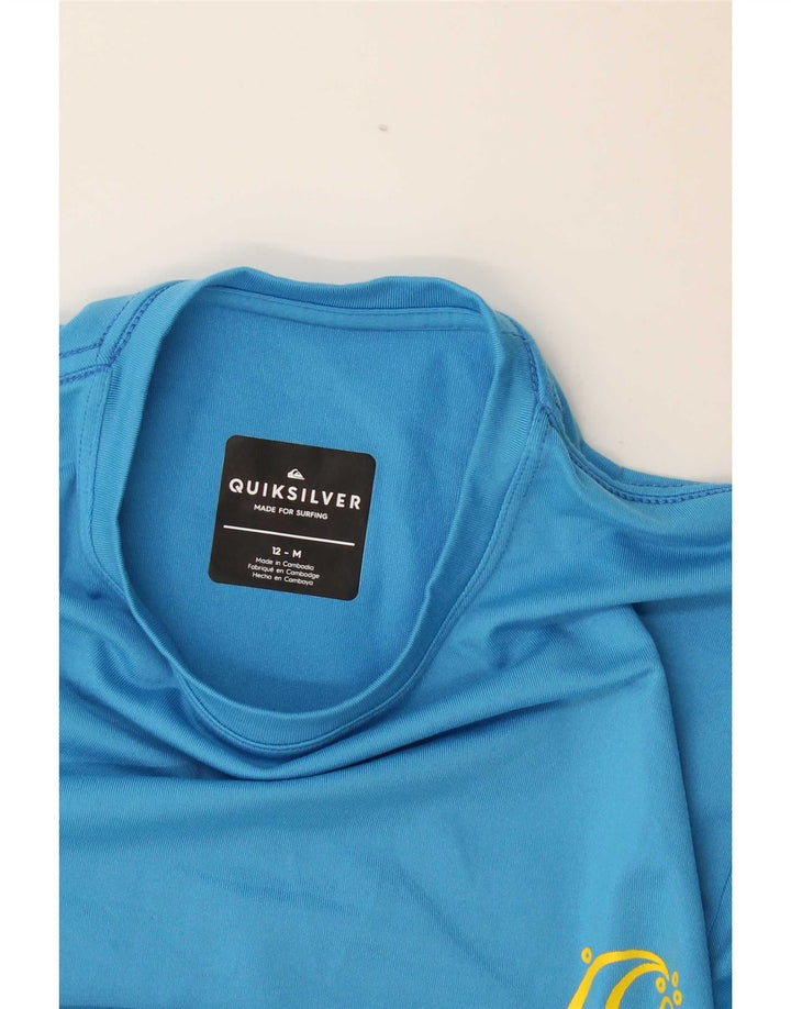 Maglietta Quiksilver per ragazzi 11-12 anni blu medio
