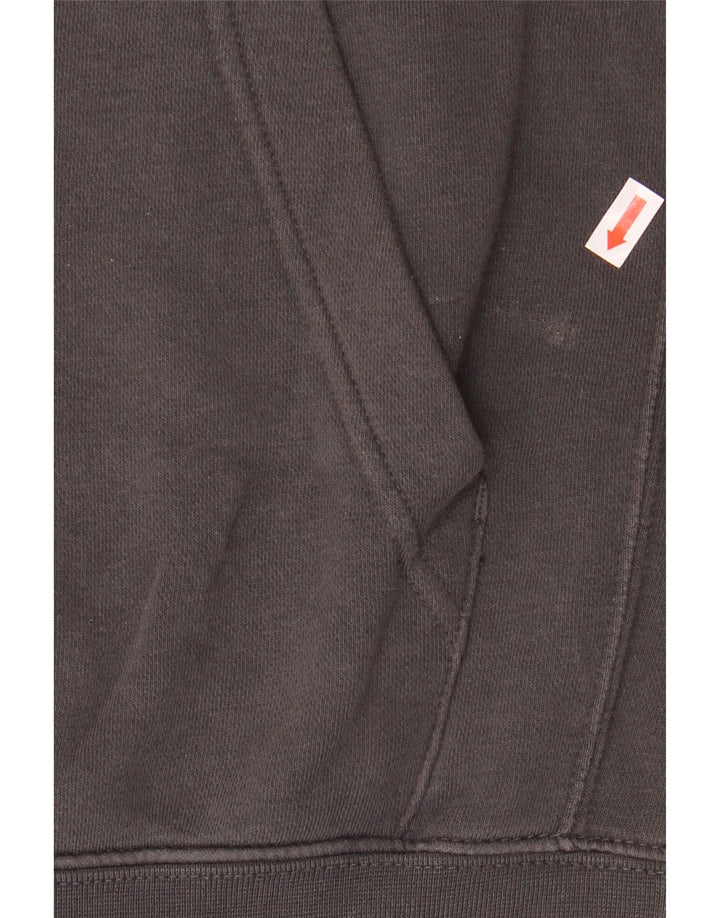 Felpa grafica Nike da uomo, maglione piccolo grigio