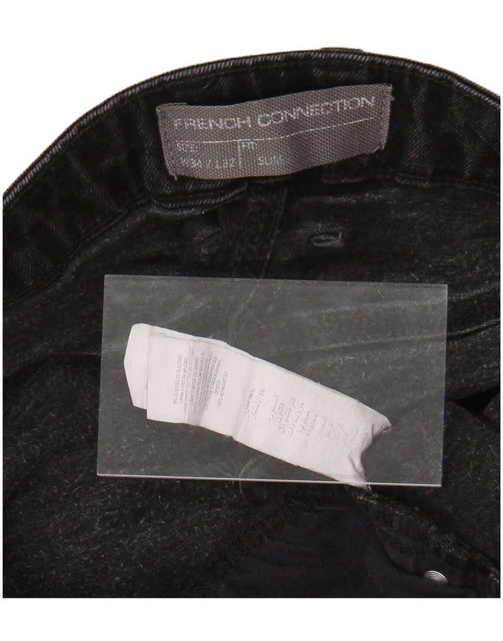 FRENCH CONNECTION Jeans slim da uomo W34 L29 cotone nero