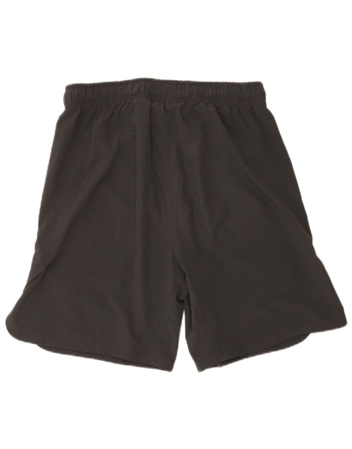 Pantaloncini sportivi Nike Dri Fit Graphic da uomo in poliestere grigio medio