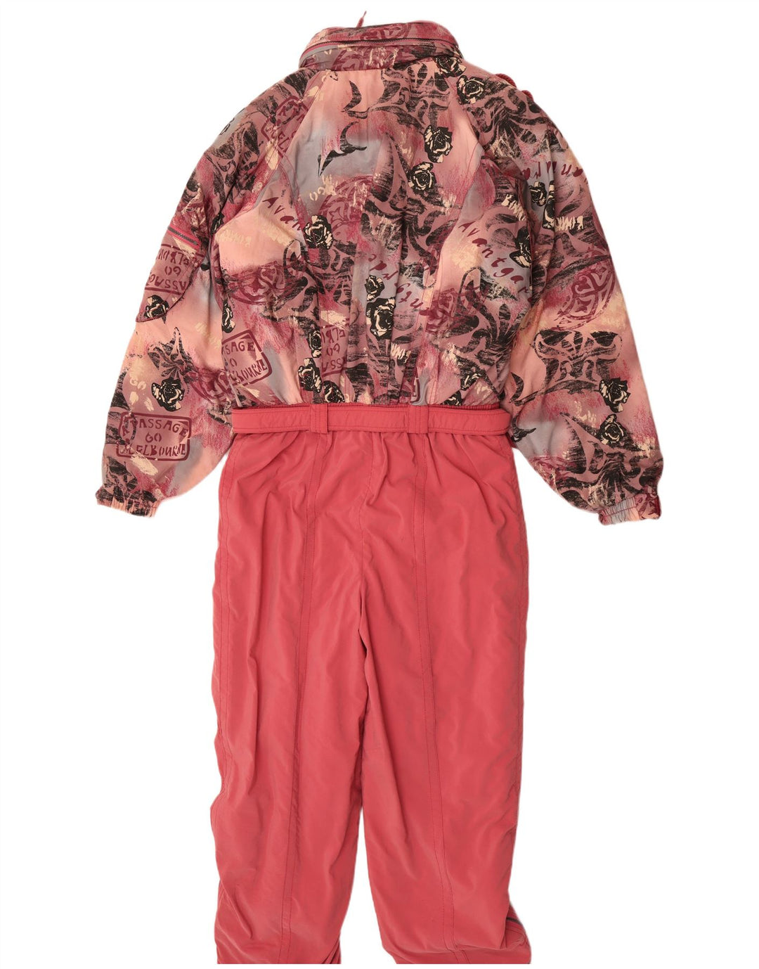 Tuta da sci con cappuccio grafico da donna Killtec UK 12 Medium Pink Floral
