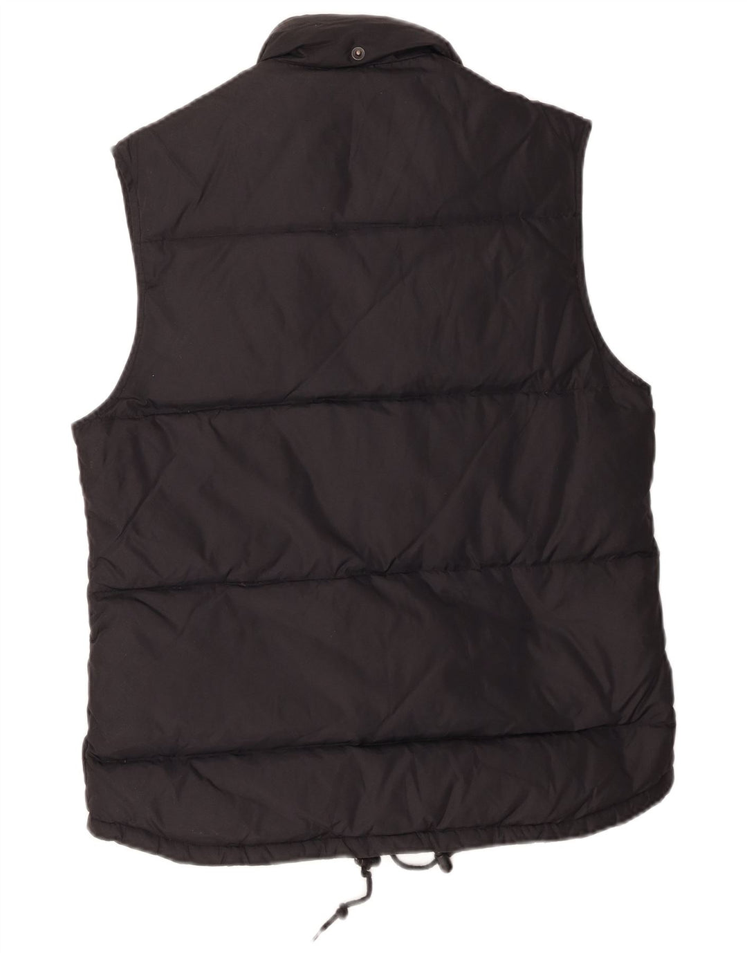 Gilet imbottito da donna Jigsaw UK 14 grande nero
