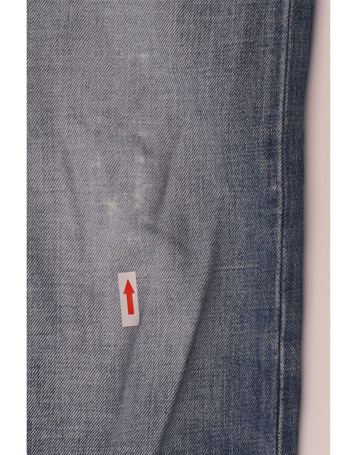 Jeans dritti da donna Diesel W34 L32 cotone blu