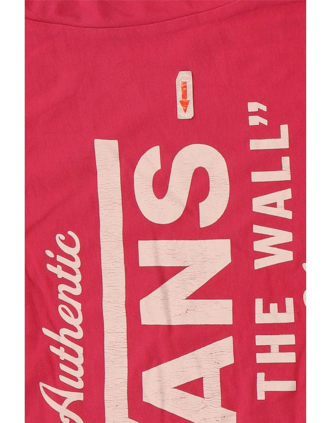 T-shirt grafica da uomo slim fit Vans rosa medio