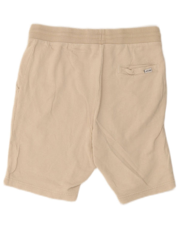 Pantaloncini sportivi da uomo Jack & Jones piccoli in cotone beige