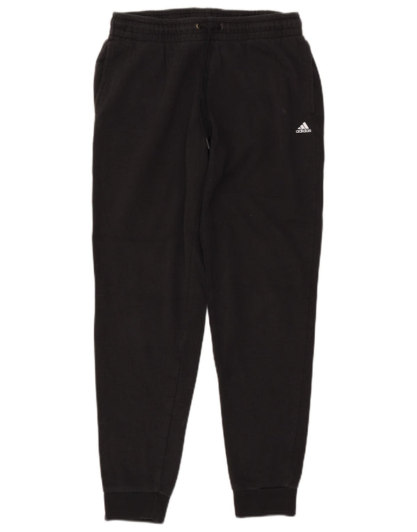 ADIDAS Womens Golf Tracksuit Trousers Joggers UK 10 Small  Black Cotton