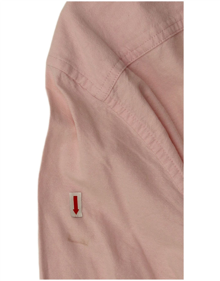 Camicia slim fit da uomo Jack Wills grande in cotone rosa