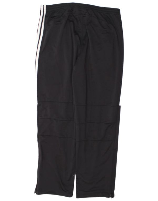 Pantaloni da tuta da uomo Adidas XL poliestere a righe nere