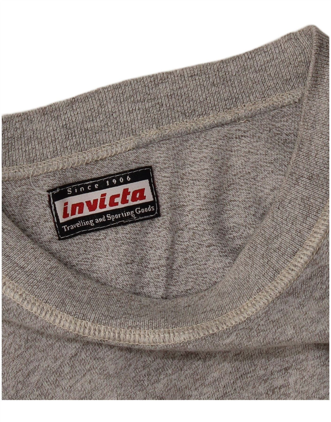 T-shirt da uomo Invicta grande grigia