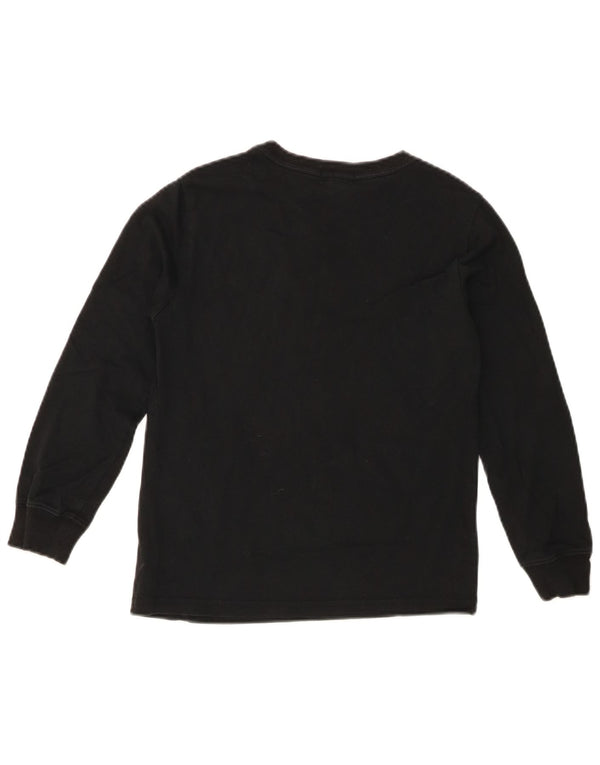 Polo Ralph Lauren Maglia da Bambino Manica Lunga 6-7 Anni in Cotone Nero
