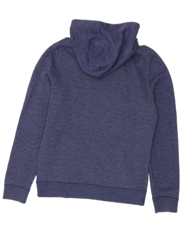 Maglione con cappuccio da uomo Hollister medio in cotone blu navy