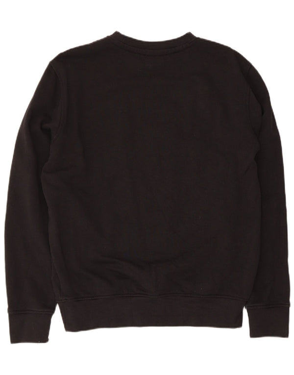 North Sails Mens Sweatshirt Jumper Medium Black Cotton