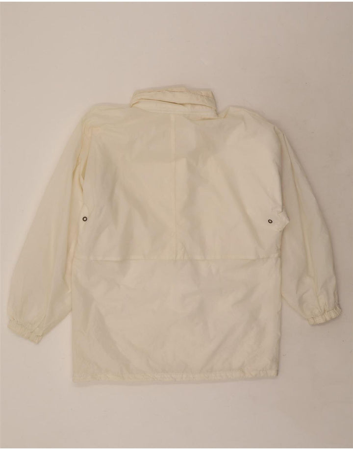 Giacca antipioggia con cappuccio da uomo K-Way UK 38 Medium White Poliammide