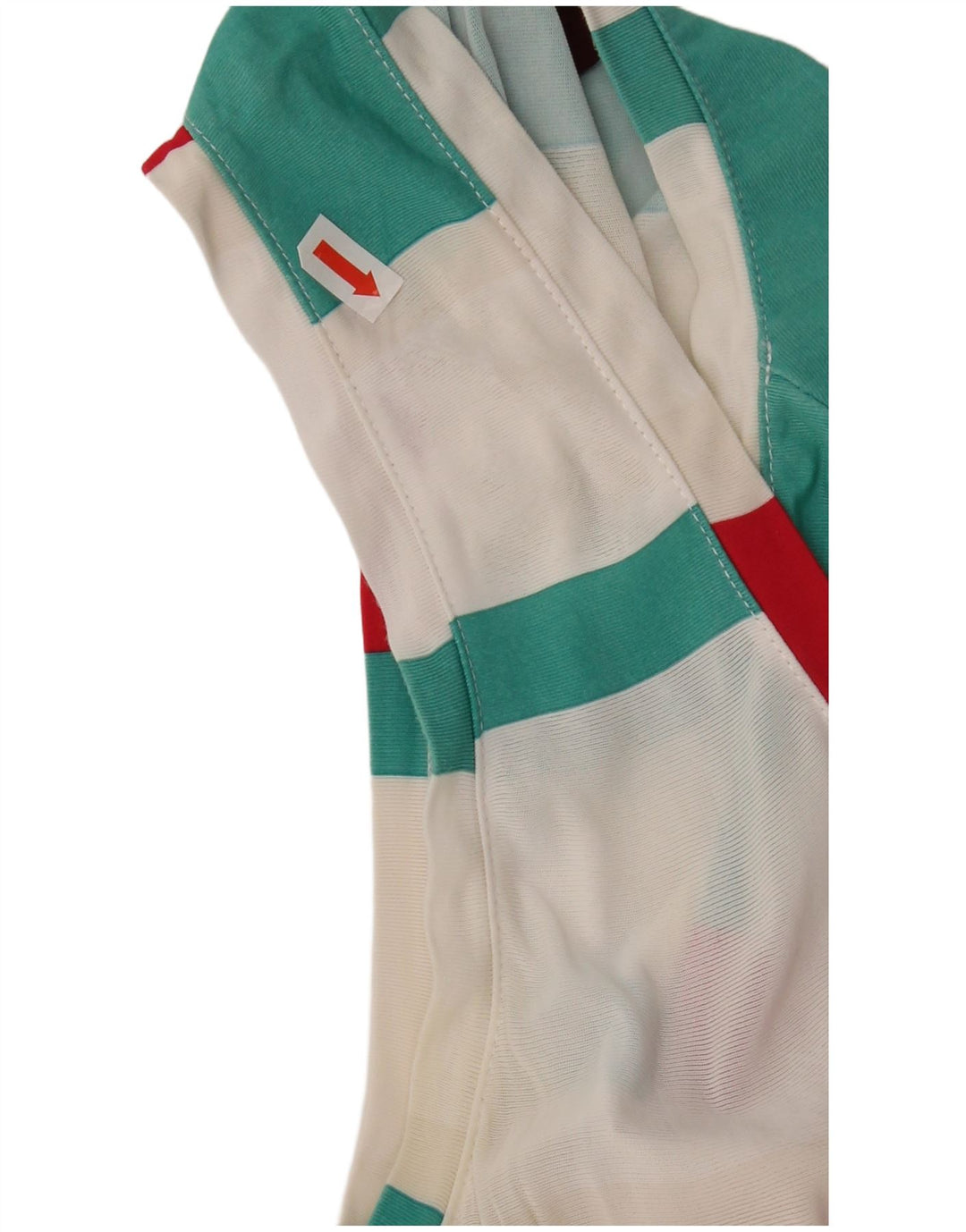Byblos Abito basico senza maniche da donna UK 10 Piccolo a righe multicolore
