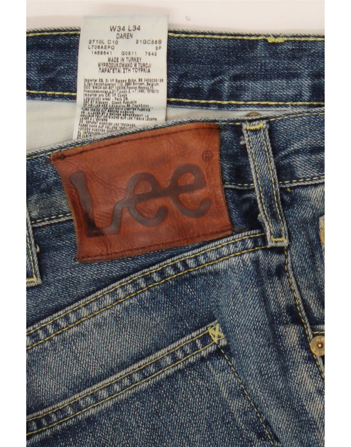 LEE Mens Daren Slim Jeans W34 L31 Blue Cotton Vintage Lee and Second-Hand Lee from Messina Hembry 