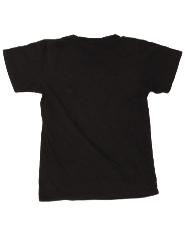 T-shirt grafica da donna Adidas Top UK 10 piccola nera