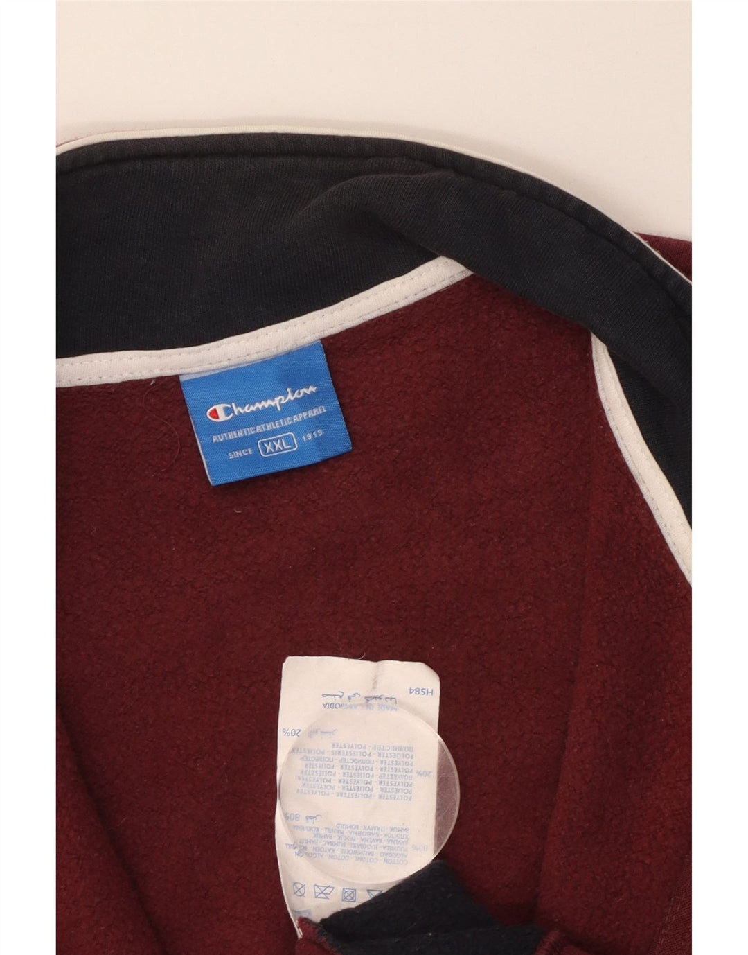 Giacca da tuta da uomo CHAMPION 2XL Cotone color block marrone