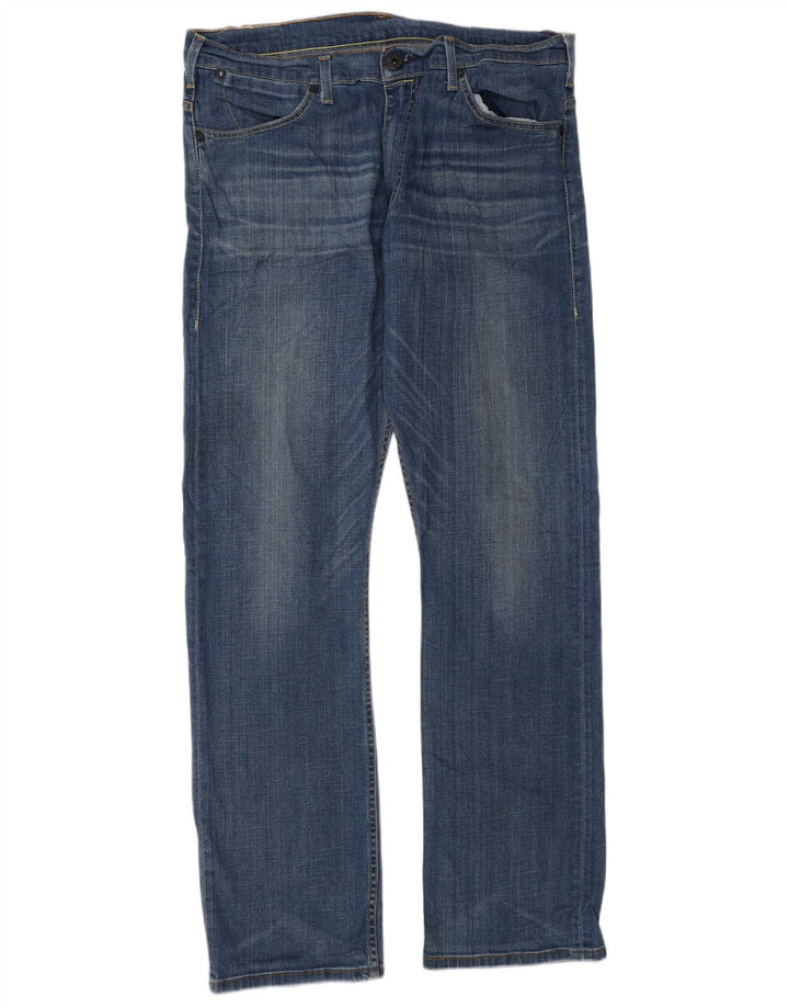 Jeans dritti da uomo Levi's W36 L34 cotone blu