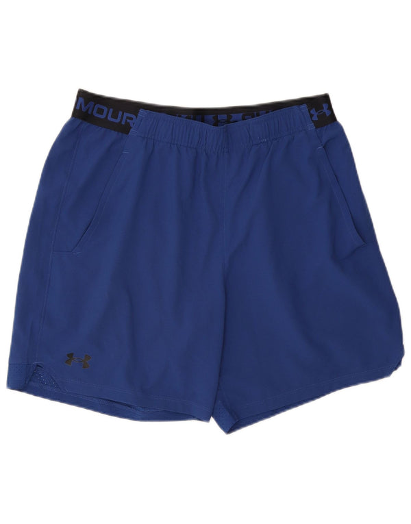 Pantaloncini sportivi grafici da uomo UNDER ARMOUR grandi blu