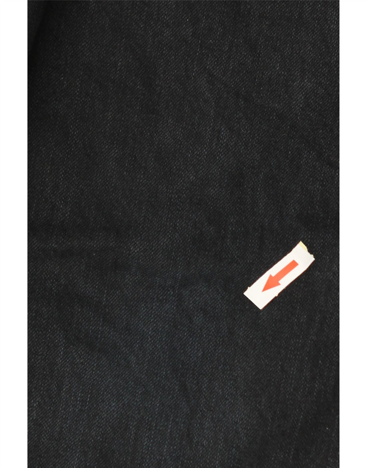 Jeans dritti da uomo Marks & Spencer W36 L26 cotone nero
