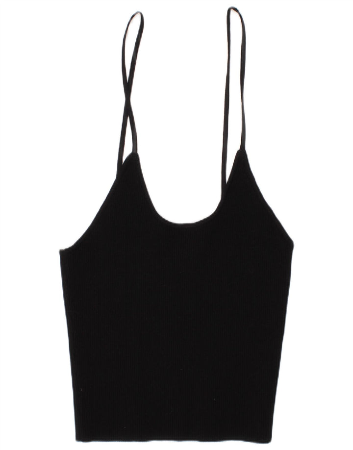 Canottiera Zara da donna UK 10 piccola nera