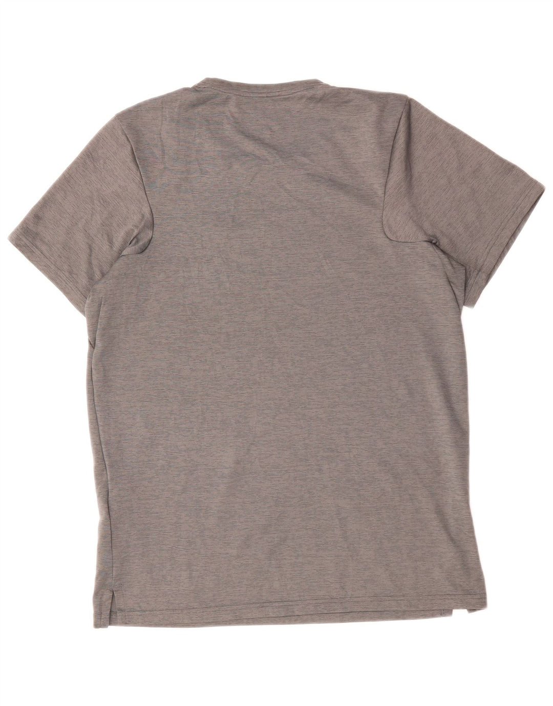 T-shirt NIKE da uomo Dri Fit Top piccola in poliestere grigio