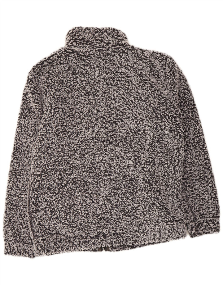 Giacca in pile da donna Lotto UK 18 XL Poliestere chiazzato grigio