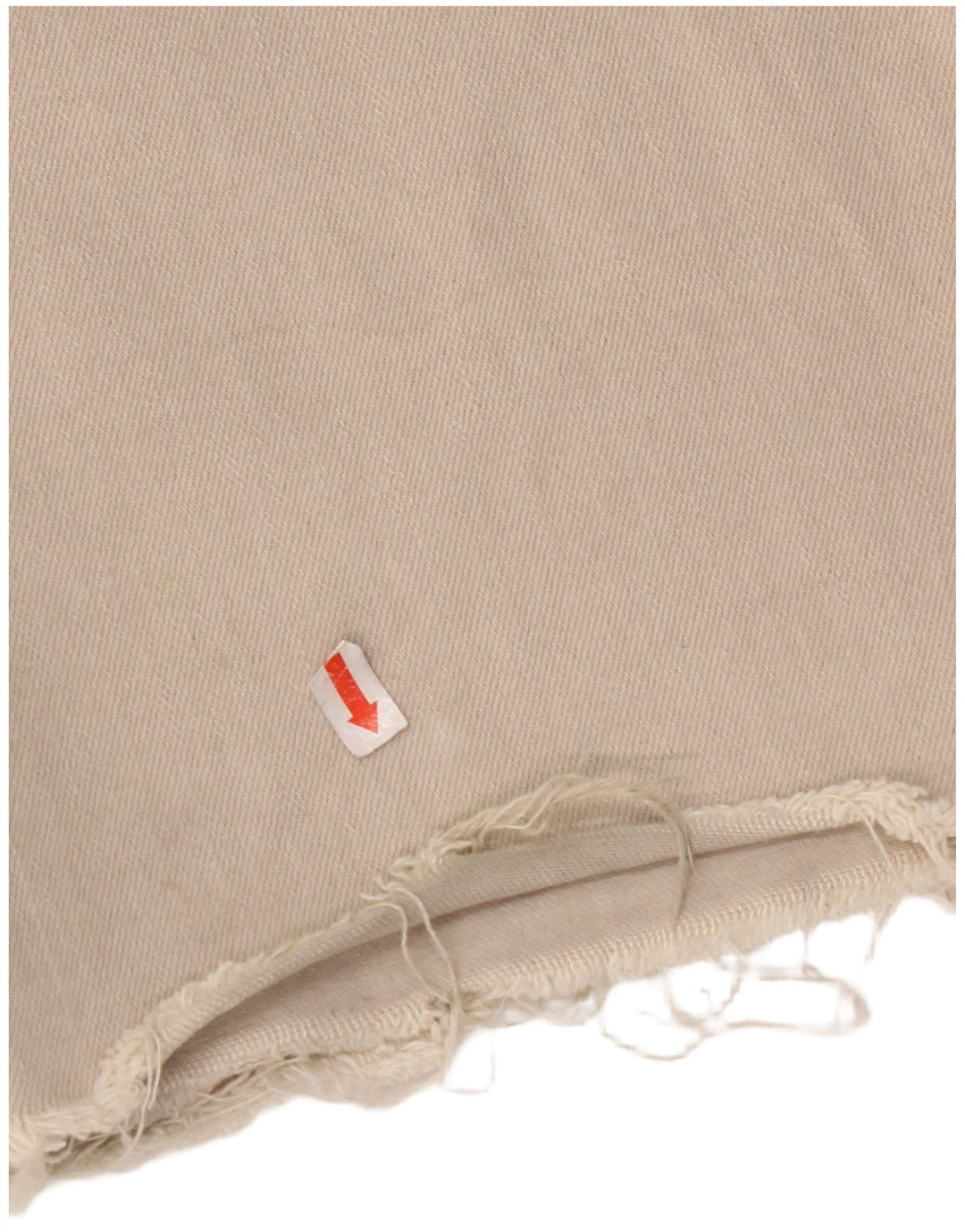 ZARA Jeans da donna a gamba larga a vita alta The Marine EU 34 2XS W24 L29 Beige