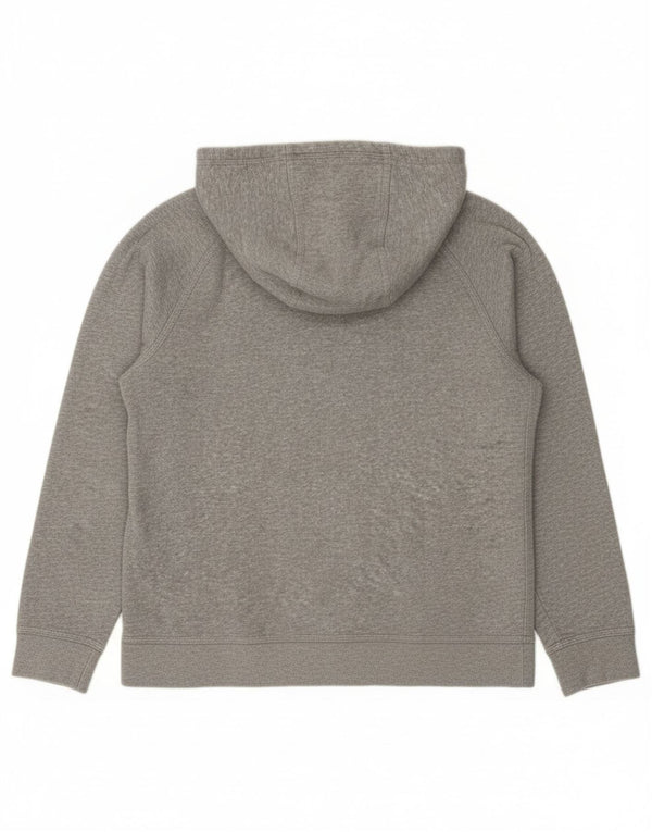 Felpa con cappuccio Nike per ragazze 13-14 anni XL in cotone chiazzato grigio