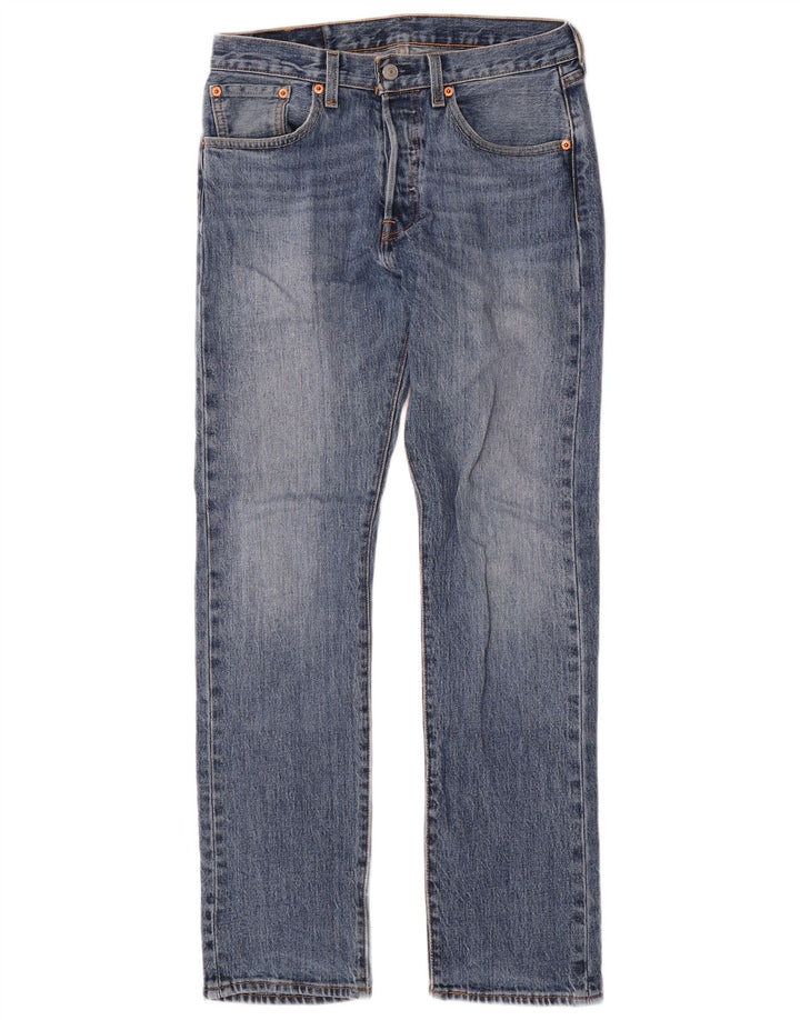 Levi's Uomo 501 Jeans dritti W28 L30 Cotone Blu