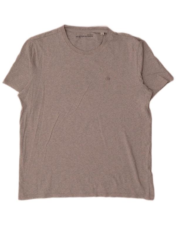 T-shirt da uomo Scotch & Soda Top XL grigio chiazzato