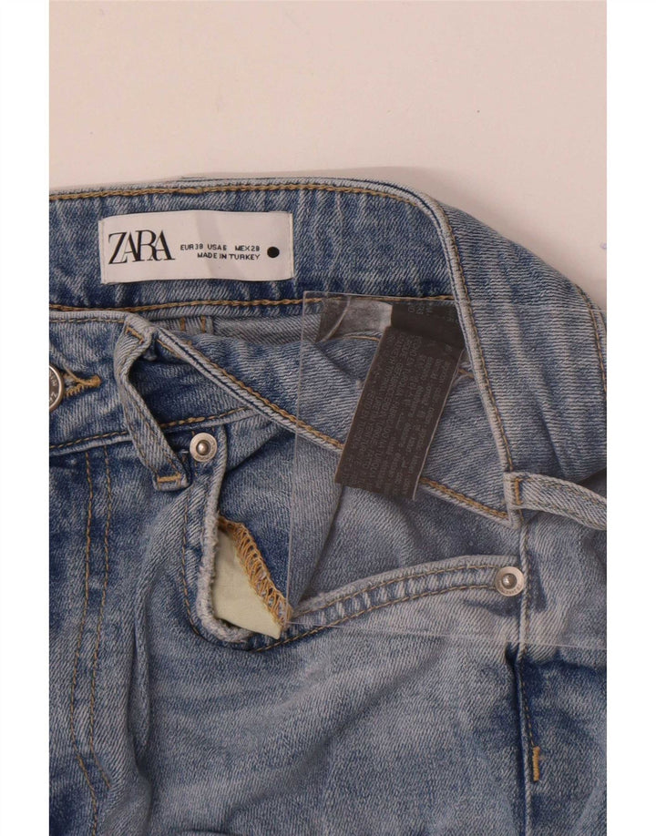 Jeans Bootcut da donna Zara EU 38 Small W28 L26 Cotone blu