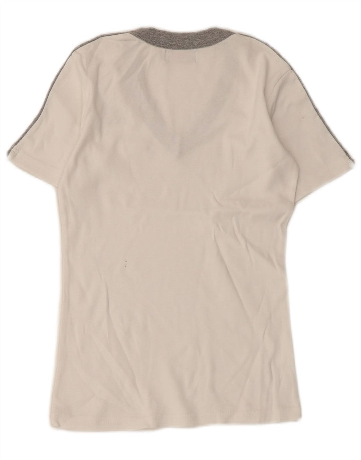 Maglietta Kappa da donna Top UK 8 Small White Colourblock