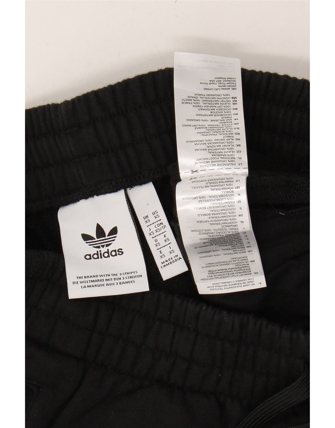 ADIDAS Mens Sport Shorts XS  Black Cotton Vintage Adidas and Second-Hand Adidas from Messina Hembry 