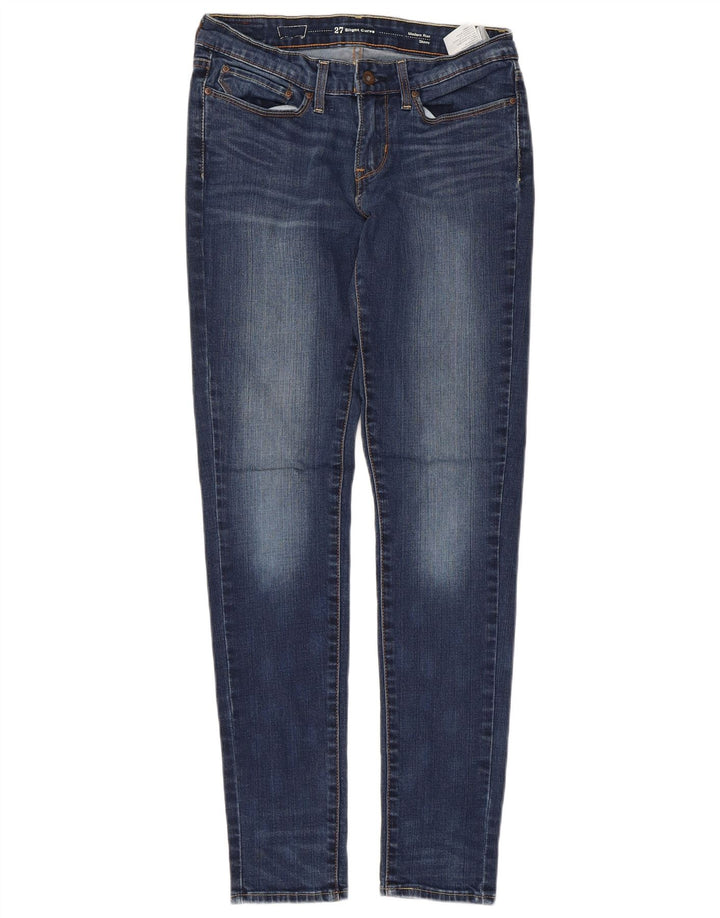 Levi's Jeans skinny da donna con leggera curva a vita moderna W27 L32 Blu navy