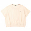 Camicetta da donna Tommy Hilfiger Top UK 20 2XL Lino bianco