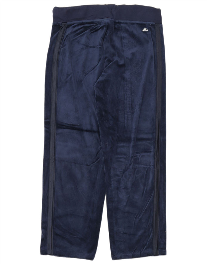 Pantaloni da tuta in velluto da donna ELLESSE UK 18 XL Blu navy