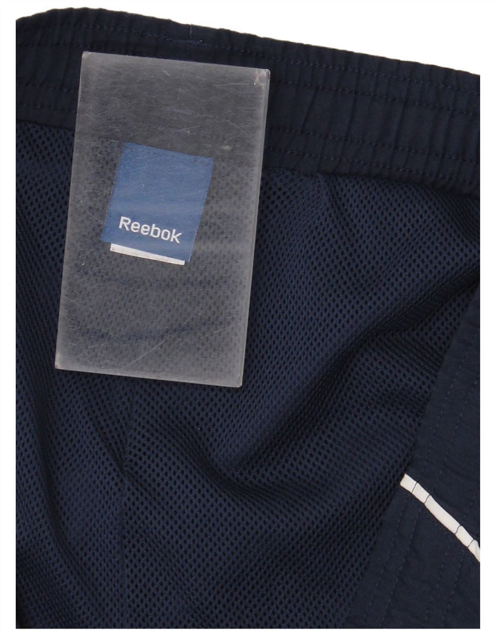 Pantaloni da tuta da uomo Reebok Joggers Small Blu Navy Colourblock