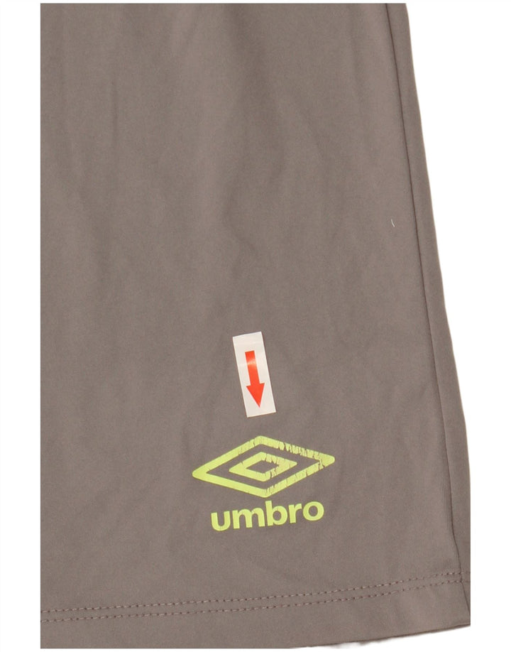 Pantaloncini sportivi da donna Umbro UK 8 Small Poliestere grigio