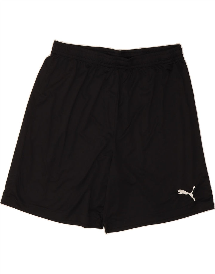 PUMA Mens Sport Shorts Large  Black Vintage Puma and Second-Hand Puma from Messina Hembry 