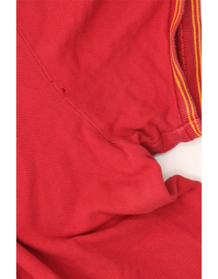 Polo Nike Galata Saray da uomo in cotone a righe rosse medie