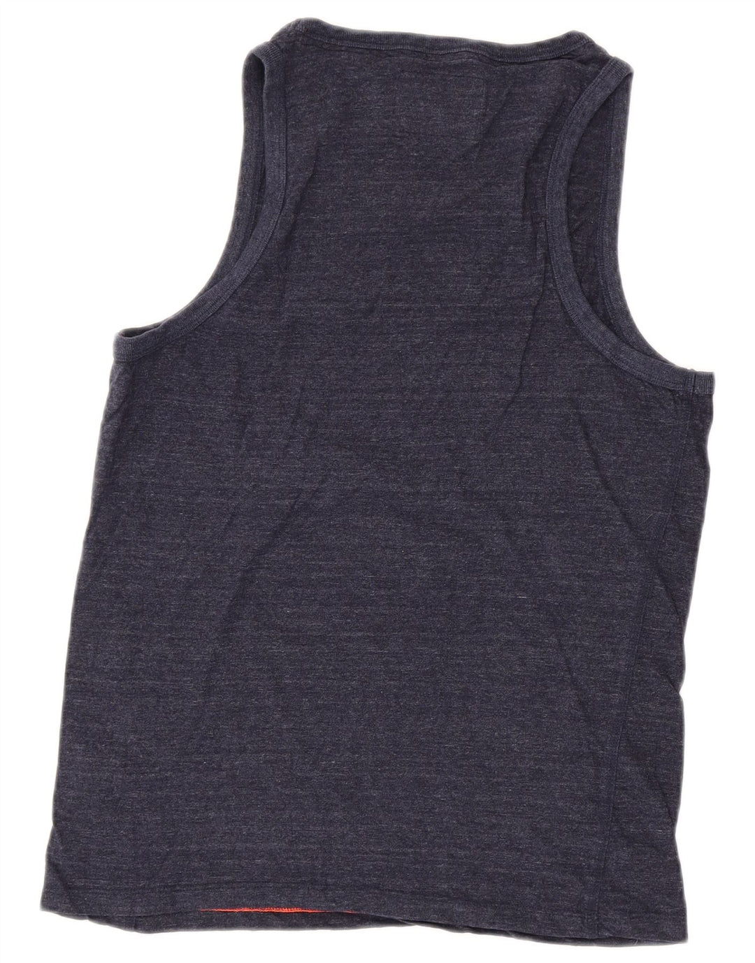 Canotta da donna SUPERDRY UK 14 grande cotone blu navy