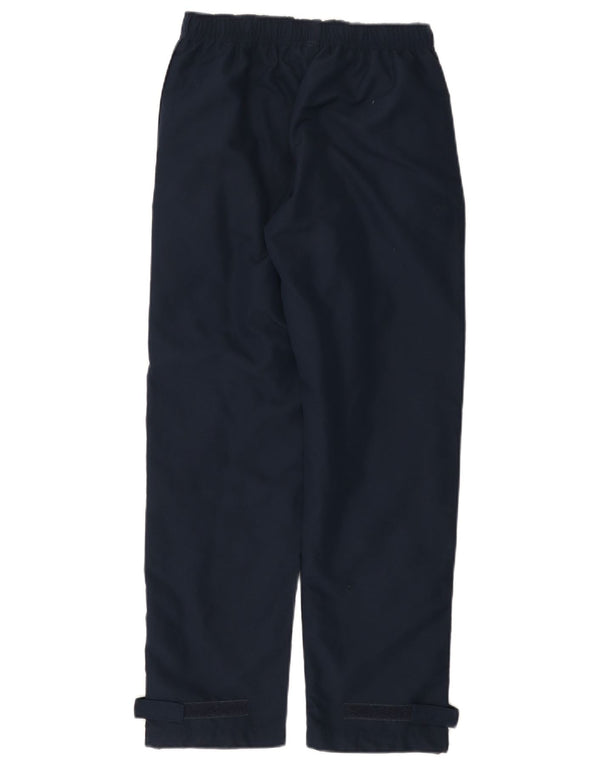 CANTERBURY Girls Graphic Windbreaker Trousers 13-14 Years Navy Blue